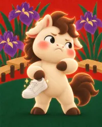 흰 말 원칙말