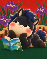 검은 말 몽상말